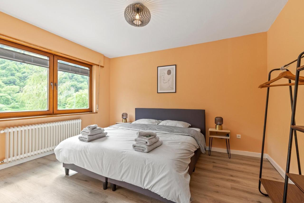 Апартаменты Haus Blaue Traube Mit Moselblick Эдигер-Эллер Экстерьер фото