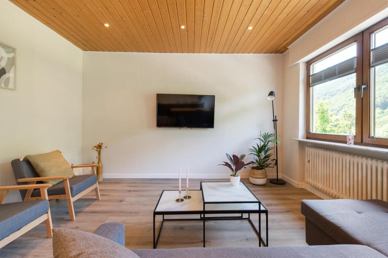 Апартаменты Haus Blaue Traube Mit Moselblick Эдигер-Эллер Экстерьер фото