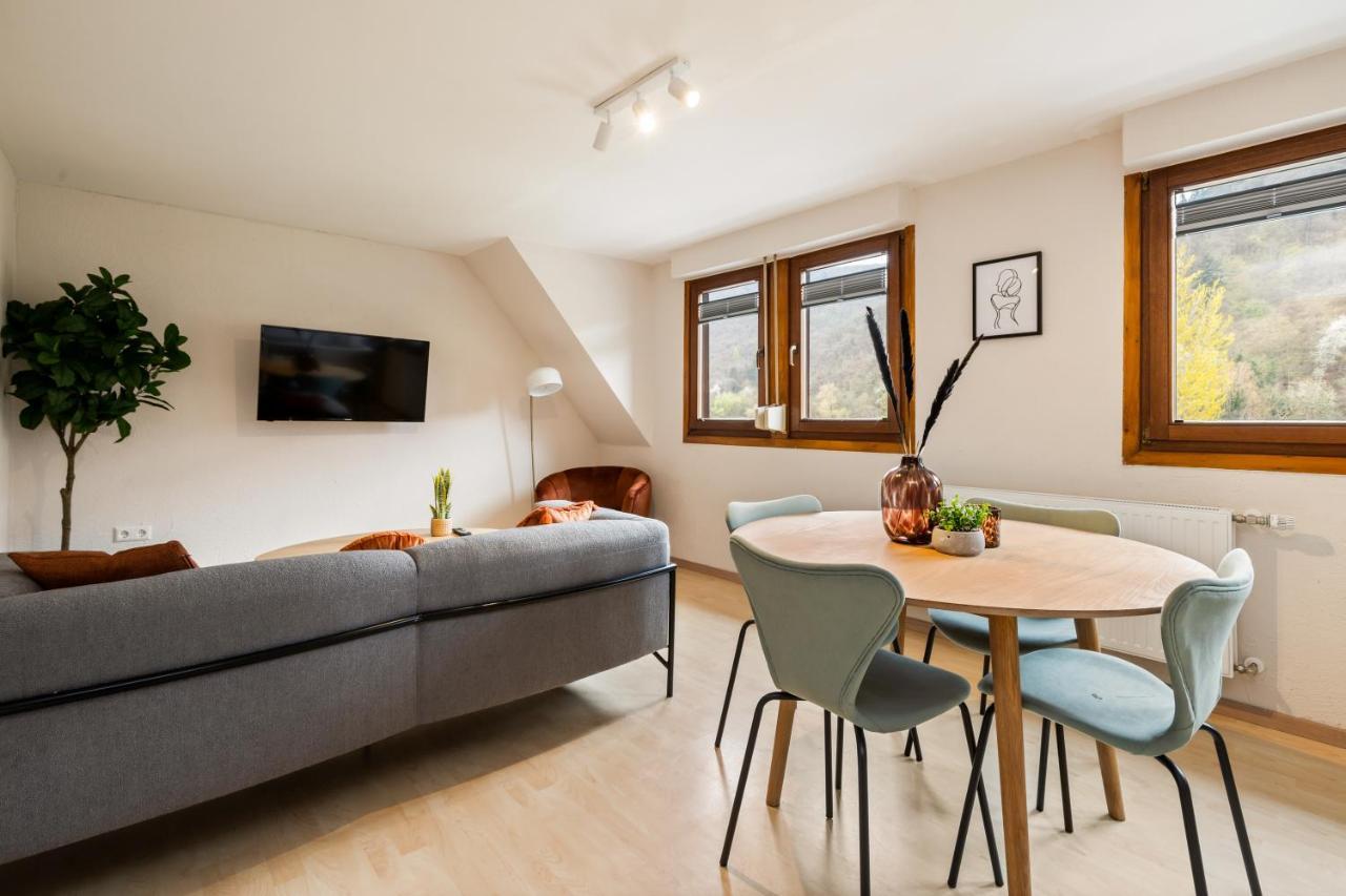 Апартаменты Haus Blaue Traube Mit Moselblick Эдигер-Эллер Экстерьер фото