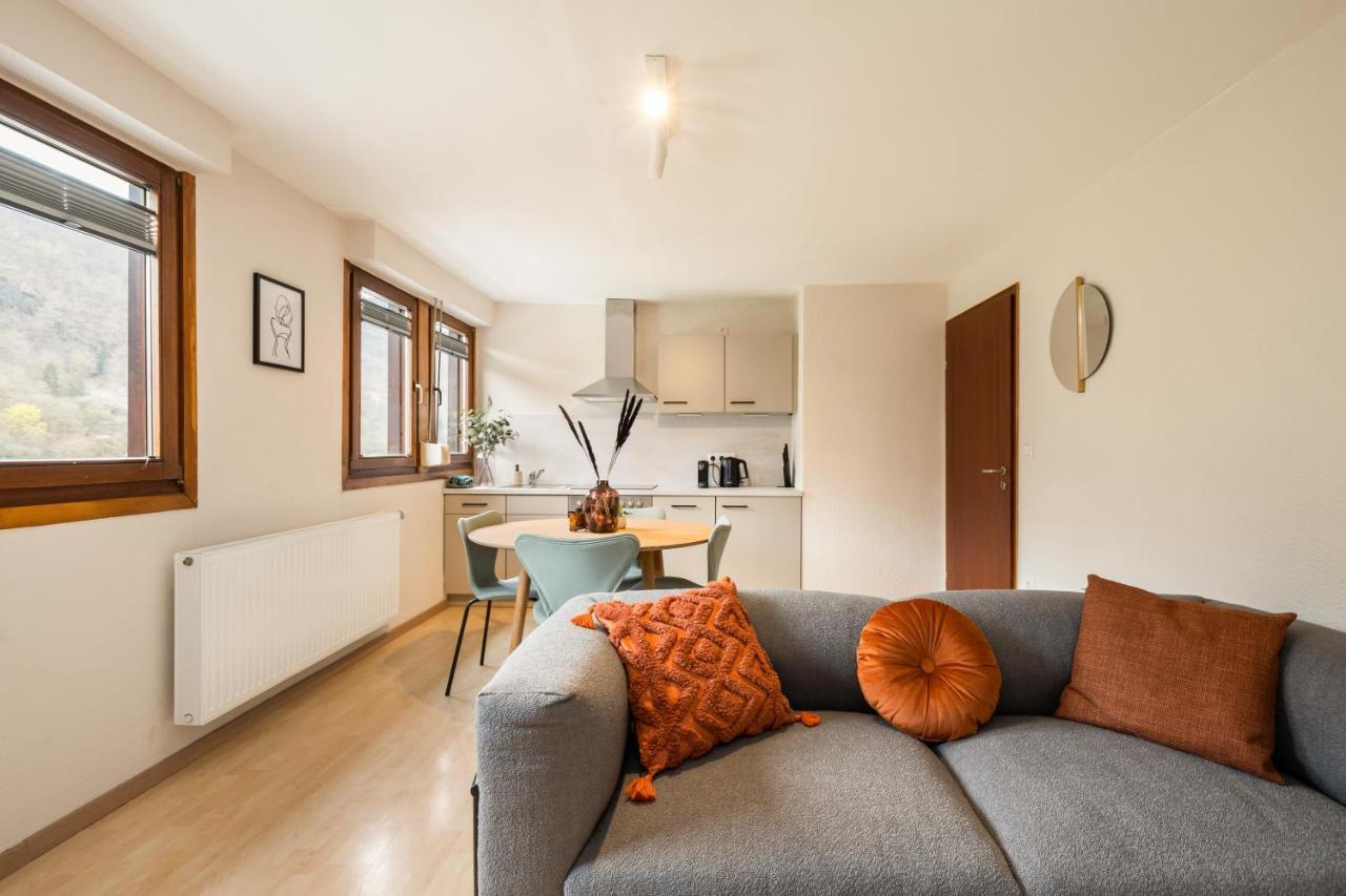 Апартаменты Haus Blaue Traube Mit Moselblick Эдигер-Эллер Экстерьер фото